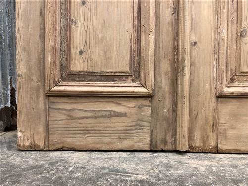 Antique French Double Doors (43x91.5) European Thick Molding Doors B126