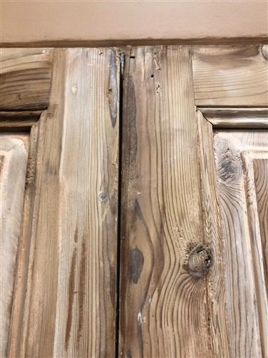 Antique French Double Doors (43.5x93) European Thick Molding Doors B127