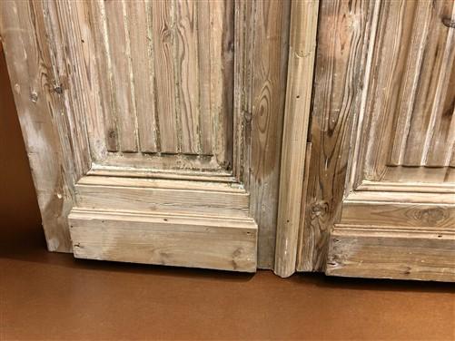 Antique French Double Doors (36x92.75) European Doors, Raised Panel Doors A558