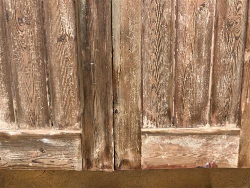 Antique French Double Doors (33x75.5) European Doors, Raised Panel Door A559