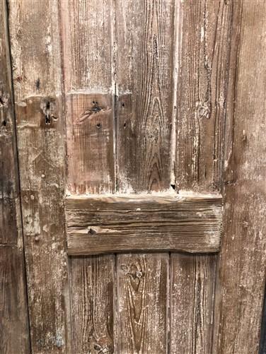 Antique French Double Doors (33x75.5) European Doors, Raised Panel Door A559