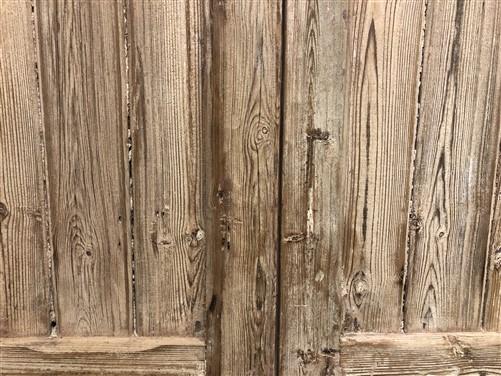 Antique French Double Doors (33x75.5) European Doors, Raised Panel Door A559