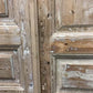 Antique French Double Doors (39x97 ) European Doors, Raised Panel Door A560