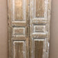 Antique French Double Doors (39x97 ) European Doors, Raised Panel Door A560