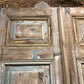 Antique French Double Doors (39x98)  European Doors, Raised Panel Door A564