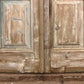 Antique French Double Doors (39x98)  European Doors, Raised Panel Door A564