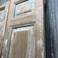 Antique French Double Doors (39x98)  European Doors, Raised Panel Door A564