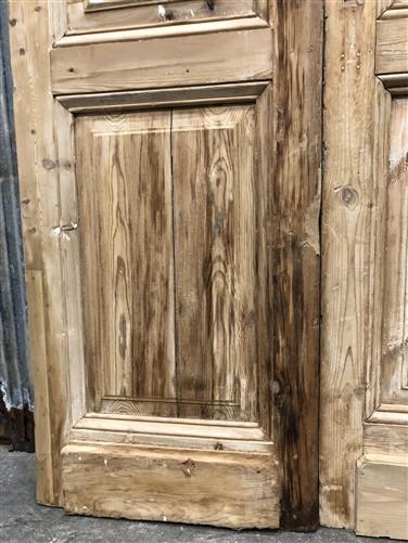 Antique French Double Doors (44.5x100.5) European Doors, Raised Panel Doors A569