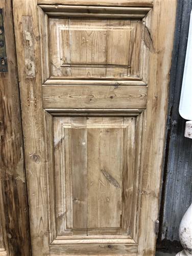 Antique French Double Doors (44.5x100.5) European Doors, Raised Panel Doors A569