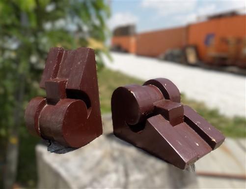 Pair Small Eave Brackets, Architectural Salvage Circa 1860, Wood Corbel Brackets