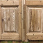 Antique French Double Doors (42.5x91.75) European Doors, Raised Panel Doors A573