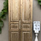 Antique French Double Doors (42.5x91.75) European Doors, Raised Panel Doors A573