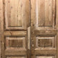 Antique French Double Doors (42.5x91.75) European Doors, Raised Panel Doors A573