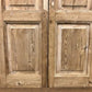 Antique French Double Doors (42.5x91.75) European Doors, Raised Panel Doors A573