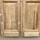 Antique French Double Doors (36.5x92.5) European Doors, Raised Panel Doors A574