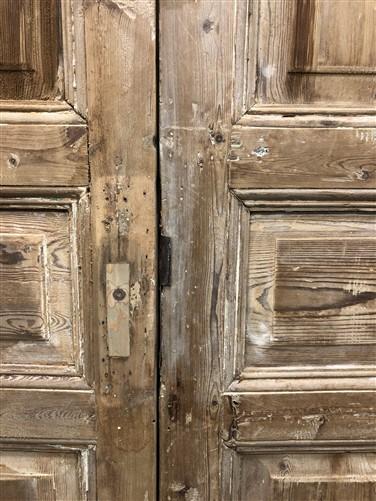 Antique French Double Doors (36.5x92.5) European Doors, Raised Panel Doors A574