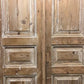 Antique French Double Doors (43x98.75) European Doors, Raised Panel Doors A576