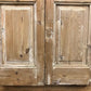 Antique French Double Doors (43x98.75) European Doors, Raised Panel Doors A576