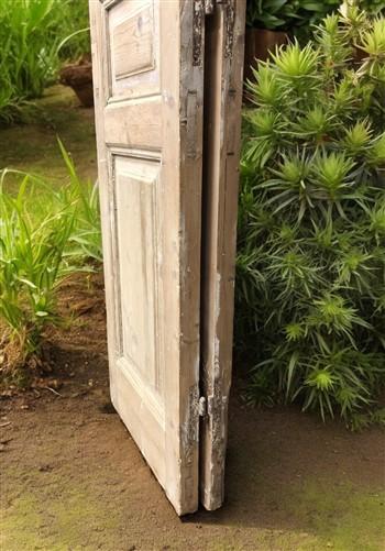 Antique French Double Doors (43x98.75) European Doors, Raised Panel Doors A576