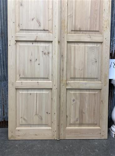 Arched French Double Doors (48.5x96.25) European Styled Doors, Panel Doors, M2-A