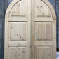 Arched French Double Doors (48.5x96.25) European Styled Doors, Panel Doors, M2-A