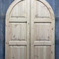 Arched French Double Doors (48.75x96.25) European Styled Doors, Panel Doors M2-B