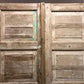 Antique French Double Doors (50.5x88) European Doors, Raised Panel Doors A579