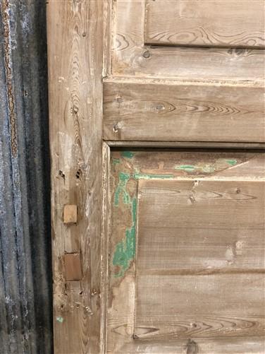 Antique French Double Doors (50.5x88) European Doors, Raised Panel Doors A579