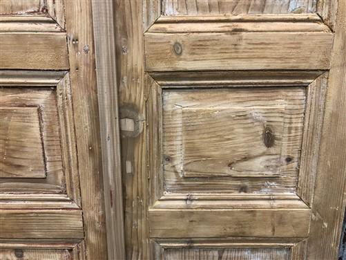 Antique French Double Doors (34x94) European Doors, Raised Panel Doors A581