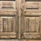 Antique French Double Doors (43.5x83) European Doors, Raised Panel Doors A582