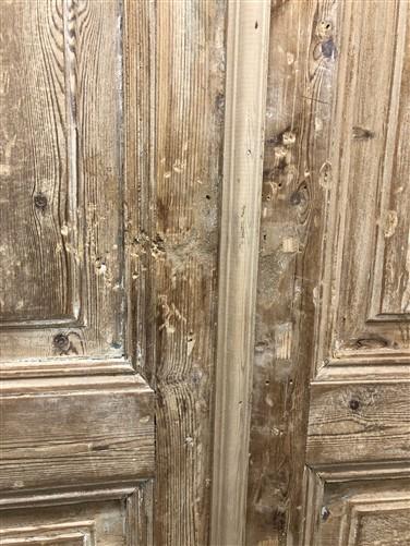 Antique French Double Doors (43.5x83) European Doors, Raised Panel Doors A582