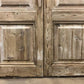 Antique French Double Doors (43.5x83) European Doors, Raised Panel Doors A582