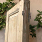 Antique French Double Doors (43.5x83) European Doors, Raised Panel Doors A582