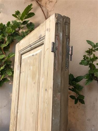 Antique French Double Doors (43.5x83) European Doors, Raised Panel Doors A582