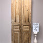 Antique French Double Doors (36.75x94) European Doors, Raised Panel Doors A584