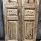 Antique French Double Doors (36.75x94) European Doors, Raised Panel Doors A584