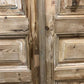 Antique French Double Doors (36.75x94) European Doors, Raised Panel Doors A584