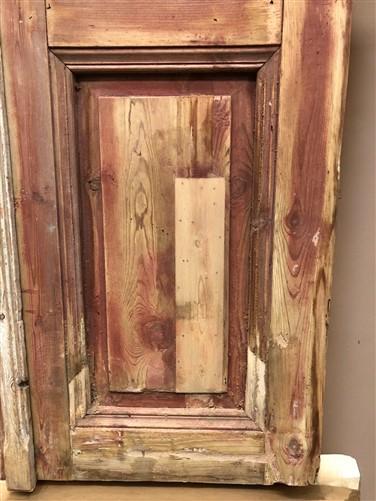 Antique French Double Doors (35x89.5) European Doors, Raised Panel Doors A585