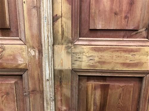 Antique French Double Doors (35x89.5) European Doors, Raised Panel Doors A585