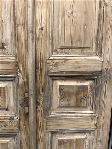 Antique French Double Doors (36x94) European Doors, Raised Panel Doors A586