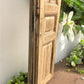 Antique French Double Doors (36x94) European Doors, Raised Panel Doors A586