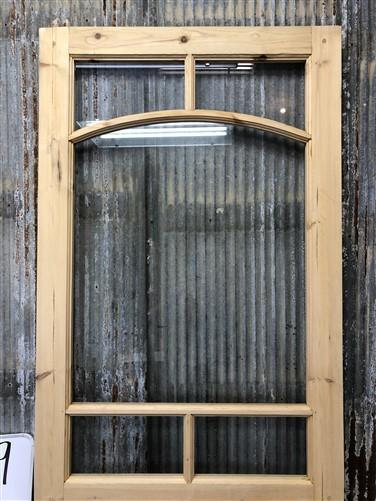 French Single Door (36x96) 5 Pane Glass European Styled Door F9