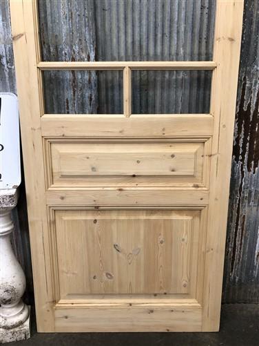 French Single Door (36x96) 5 Pane Glass European Styled Door F9