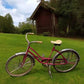 1966 Columbia Pink Girls Bicycle, Pink Step Through Girls Bike, Serial #R595005