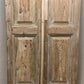 Antique French Double Doors (39x96.75) European Doors, Raised Panel Doors A587