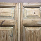 Antique French Double Doors (39x96.75) European Doors, Raised Panel Doors A587