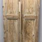 Antique French Double Doors (39x96.75) European Doors, Raised Panel Doors A587