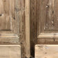 Antique French Double Doors (40x97) European Doors, Raised Panel Doors A592