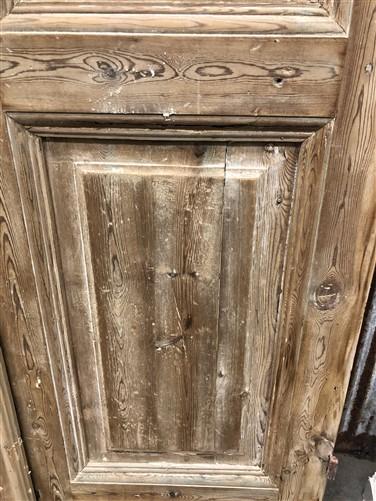 Antique French Double Doors (40x97) European Doors, Raised Panel Doors A592