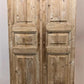 Antique French Double Doors (42.5x90) European Doors, Raised Panel Doors A594